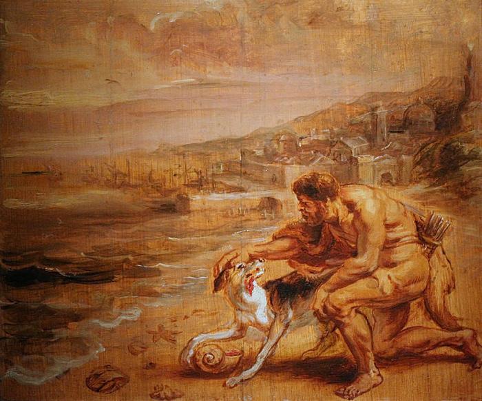 Peter Paul Rubens La decouverte de la pourpre oil painting picture